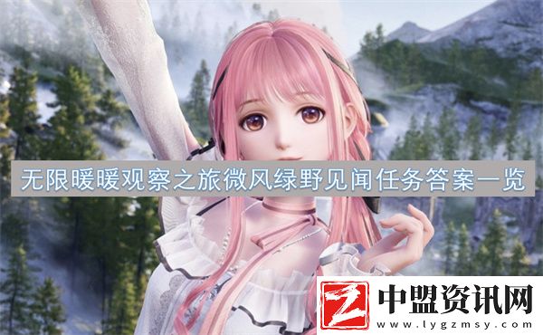 無限暖暖觀察之旅微風綠野見聞任務答案一覽