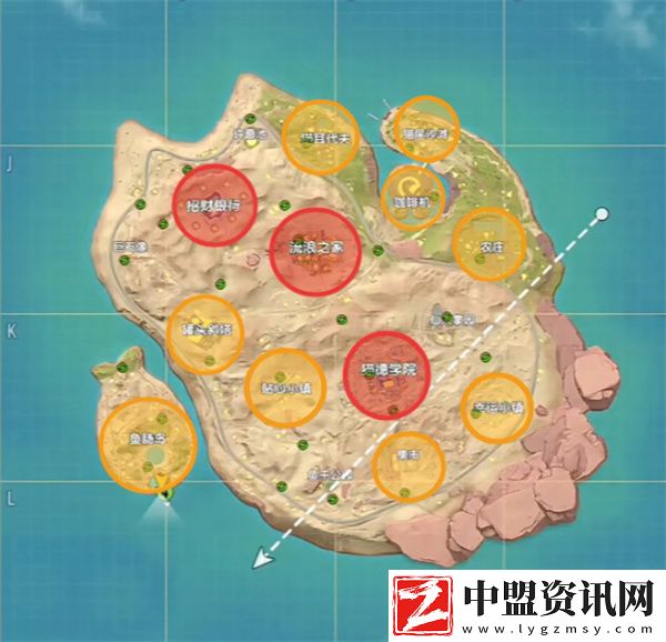 香腸派對(duì)沙漠地圖喵沙島介紹