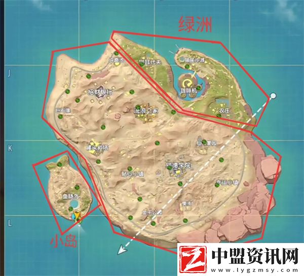 香腸派對(duì)沙漠地圖喵沙島介紹
