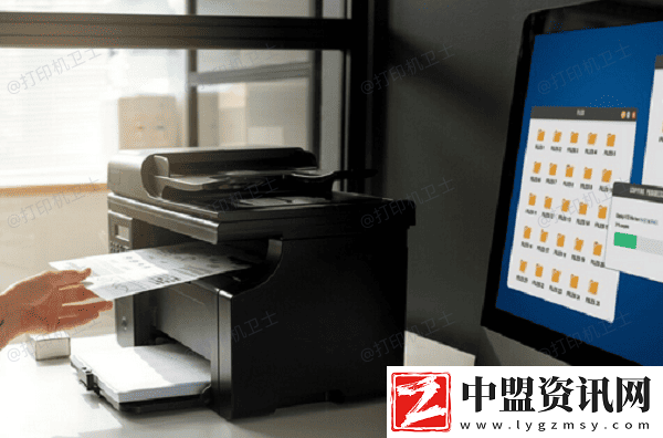 打印機a4紙怎么放