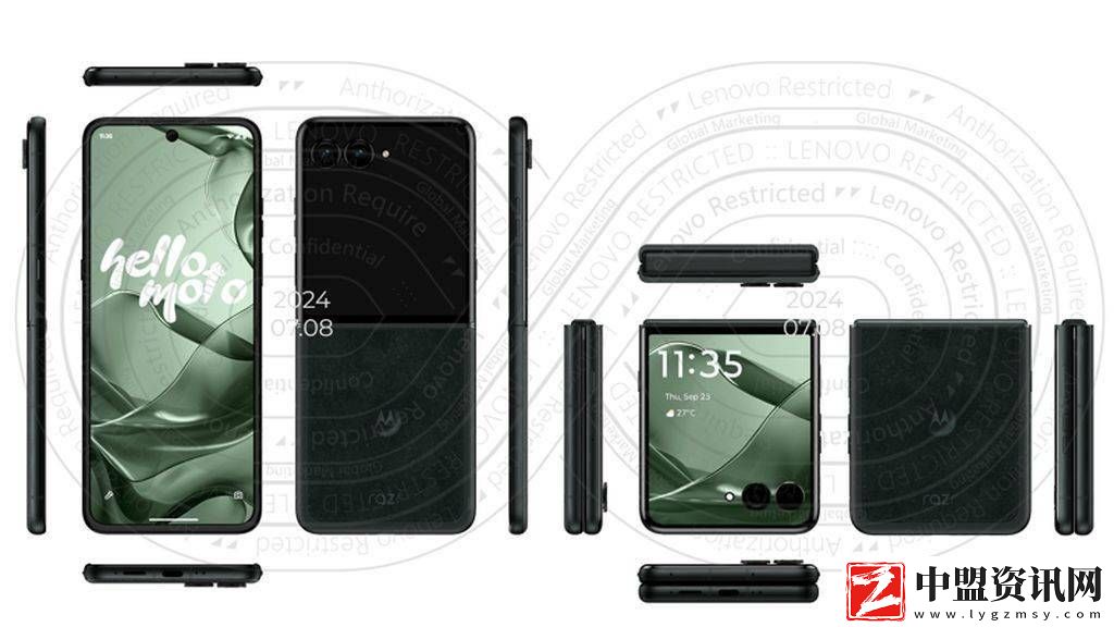 摩托羅拉Razr-60-Ultra折疊新機曝光：15W無線充電-設(shè)計再升級