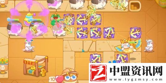 保衛(wèi)蘿卜4法老歸來第113關怎么過